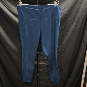 Adrienne Vittadini Blue Leggings